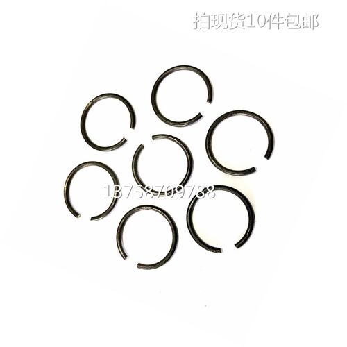 包邮垫孔内用轴承卡OC型止动环簧挡圈弹簧圆钢丝1.6mm大外径定做