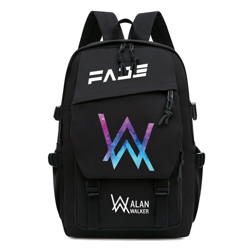 三到六年级男生男孩儿童艾伦沃克棉花糖书包男生初双肩背包高中生