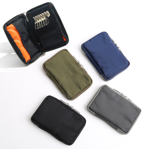 日系潮牌钥匙包KEY CASE尼龙防水零钱卡包男女口袋迷你小包手拿包