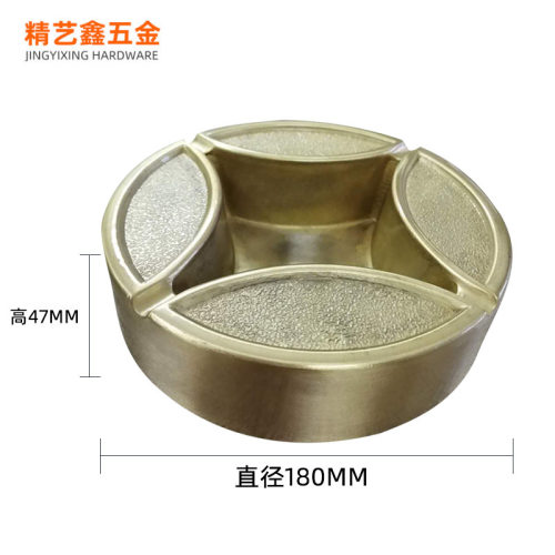 创意纯铜烟灰缸酒店居家摆件办公