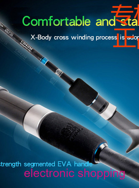 RYOBI利优比慢摇竿慢摇铁板竿船竿日本富士FUJI轮座FUJI环BERING