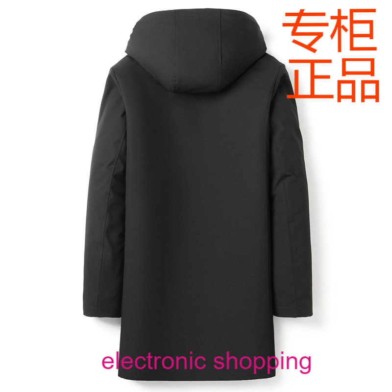 尼克服男水貂内胆整貂真皮草派克服中老年皮毛一体大衣爸爸款外套