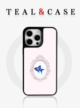 【TEAL】磨砂磁吸晶瓷手机壳复古风古早风千禧风巴洛克复古格纹条纹适用于苹果12iphone16promax15plus13pro