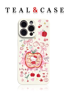 韩系凯蒂猫菲林手机软壳亮面适用苹果16promaxiphoneOPPORENO10PROFINDX5PRO荣耀MAGIC4PROVIVOX200IQOONEO6