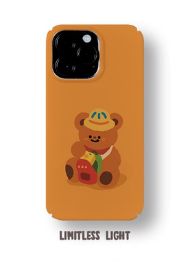 韩系橙色菲林手机壳日系亮面磨砂适用苹果13promaxiphone14华为nova8小米13pro全包荣耀60PRO不包镜头vivoX90