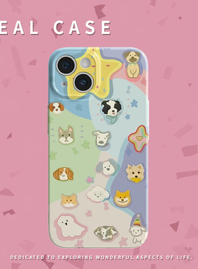 多巴胺勾勾们菲林手机壳亮面适用苹果16promaxiphoneOPPORENO10PROFINDX5PRO荣耀MAGIC4PROVIVOX200IQOONEO6