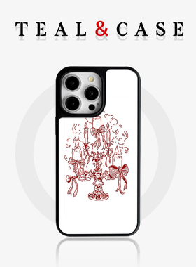 【TEAL】磨砂磁吸晶瓷手机壳复古风古早风千禧风巴洛克复古格纹条纹适用于苹果12iphone16promax15plus13pro