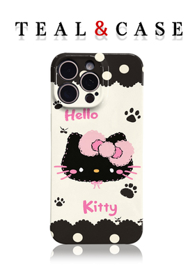 hellokitty可爱小众手机壳适用苹果16promaxiphoneOPPORENO10PROFINDX5PRO荣耀MAGIC4PROVIVOX200IQOONEO6