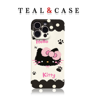hellokitty可爱小众手机壳适用苹果16promaxiphoneOPPORENO10PROFINDX5PRO荣耀MAGIC4PROVIVOX200IQOONEO6
