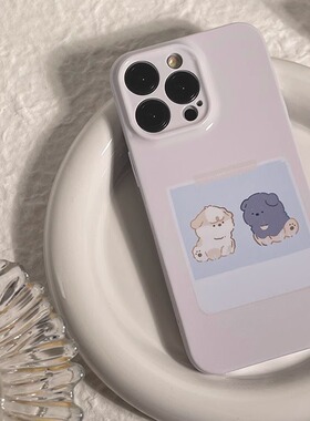 二合一菲林壳适用于苹果15promax手机壳新款iPhone16简约14/13/12/16硬壳11男女xs保护套xr防摔78p情侣ins风