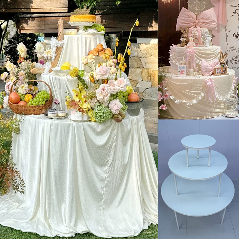 婚庆铁艺甜品台三层圆形蛋糕架派对布置户外草坪婚礼布置订婚装饰,节庆用品/礼品,路引,淘宝优惠券,粉丝福利购,淘宝优惠卷