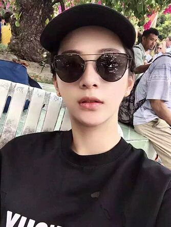 墨镜左岸潇太阳眼镜赵丽颖同款