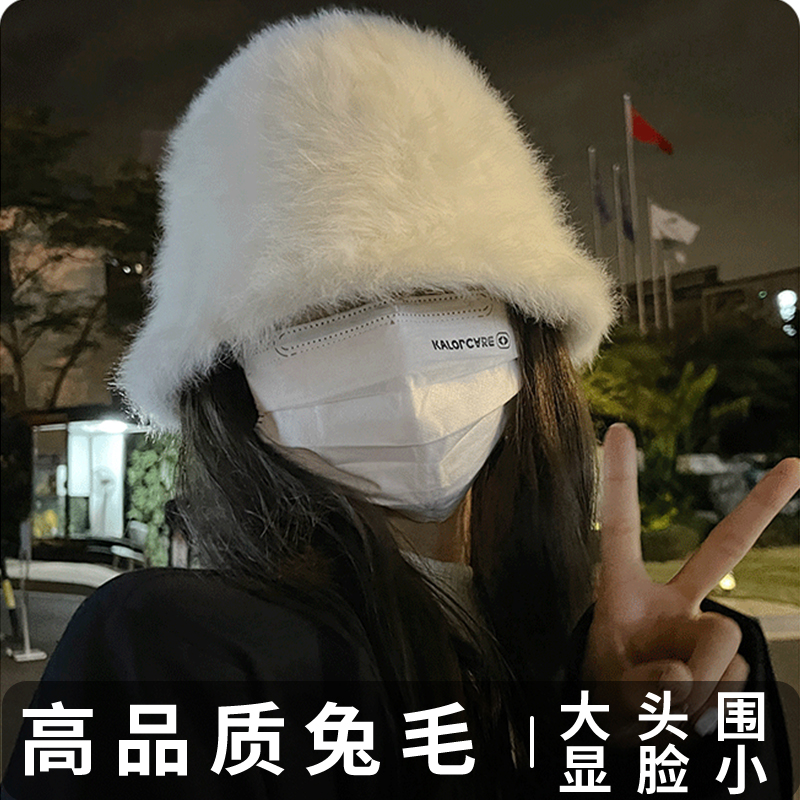 大头大脸mm出行专属渔夫帽