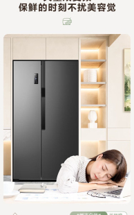 608WD18HP一级风冷无霜变频冰箱对开门三包机 BCD Ronshen 容声