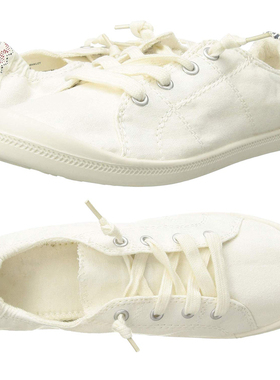 欧美大码小白鞋外贸帆布鞋女软底足弓垫套脚懒人鞋休闲一脚蹬黑色