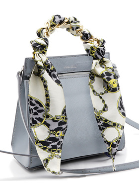 意大利欧美时尚牛皮包包女真皮手提斜跨包质感甜美淑女性感丝巾