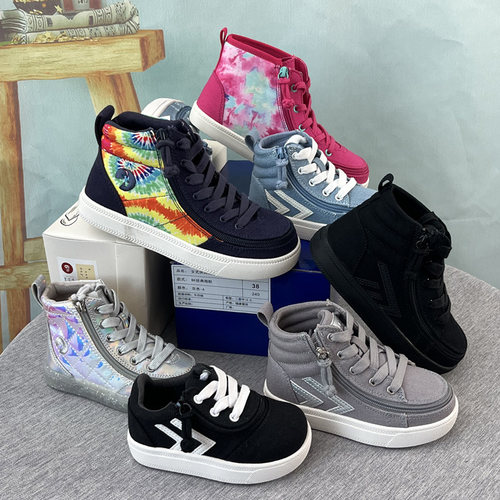 外贸欧美男女圆头帆布鞋宽胖脚