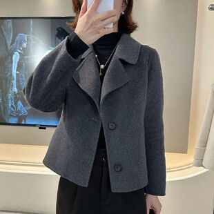 小香风外套韩版百搭上衣女2025短款小个子外套气外穿遮肉显瘦西装