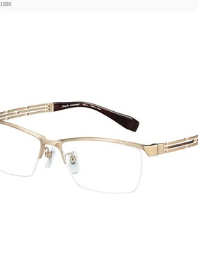 新款Charmant夏蒙男女款时尚眼镜架钛合金眉线框光学眼镜框XL1826