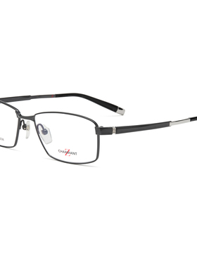 CHARMANT/夏蒙Z钛系列 商务男士舒适大方形轻盈近视镜架ZT27031