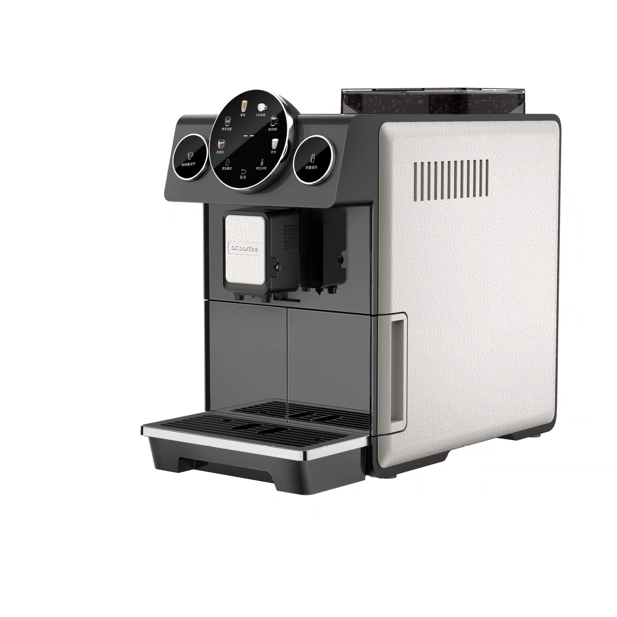 Dr.coffee咖博士意式咖啡机家用全自动一键拿铁Hot100(CM3)