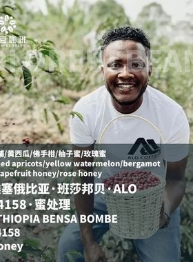2025产季埃塞俄比亚班莎BOMBE ALO蜜处理74158精品手冲意式咖啡豆