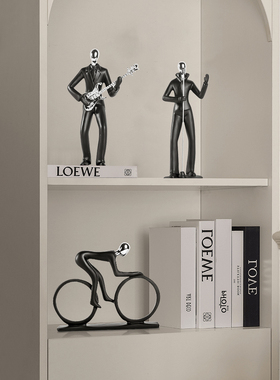 现代简约运动人物装饰品摆件家P居客厅酒柜电视柜书房办公室工艺