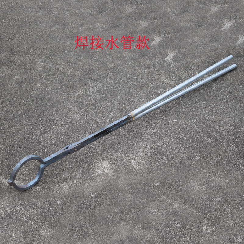 锻打狗夹抓狗钳子水管加长套狗夹子捉狗神器多功能安防手持工具
