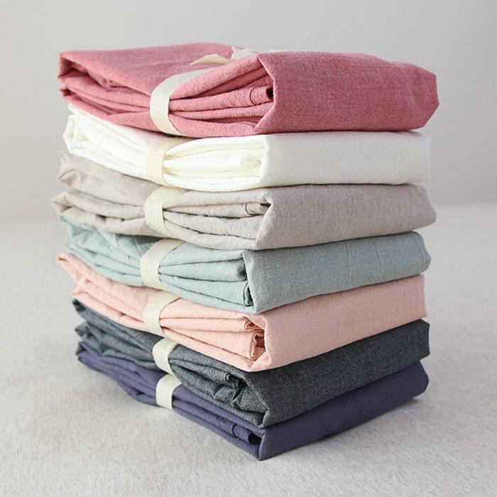 水洗棉床单纯棉格子条纹纯色床单单件日式1.5/1.8床不起球不掉毛|ruв категории постельные принадлежности, простыня - от Buy2taobao.com для оказания профессиональной услуги покупки агента Taobao