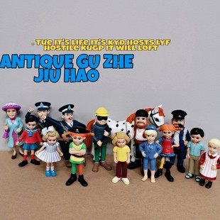 正版怀旧老货散货芬兰长袜子皮皮瑕疵玩具人偶公仔手办摆件