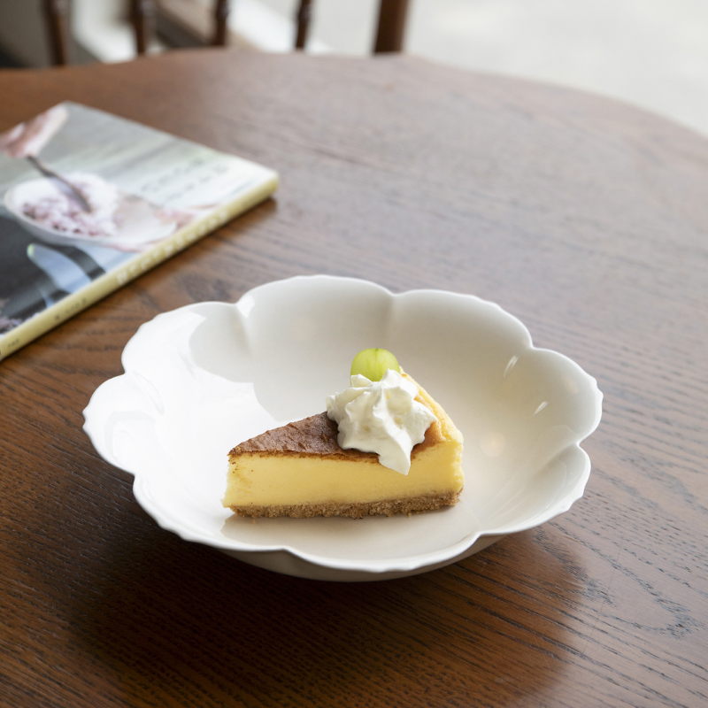 曼叙轻奢高级感樱花陶瓷盘子