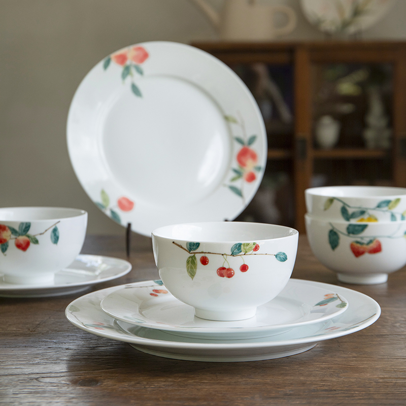 手绘家用陶瓷曼叙手工中式健康瓷