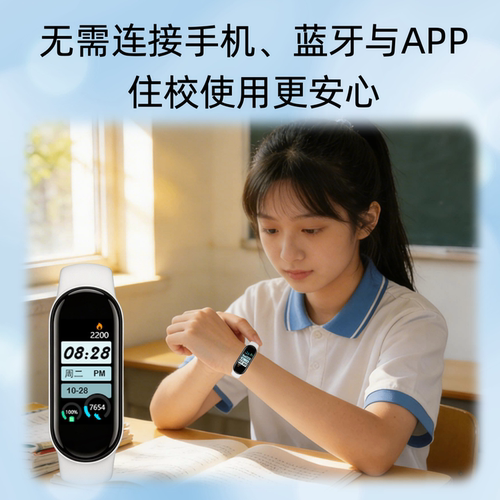 学生闹钟手表不用连手机住校专用