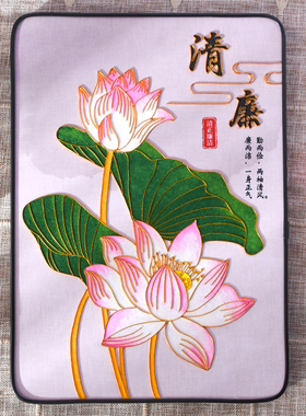 清廉主题廉洁文化景泰蓝掐丝珐琅diy手工掐丝画团建活动手工作业