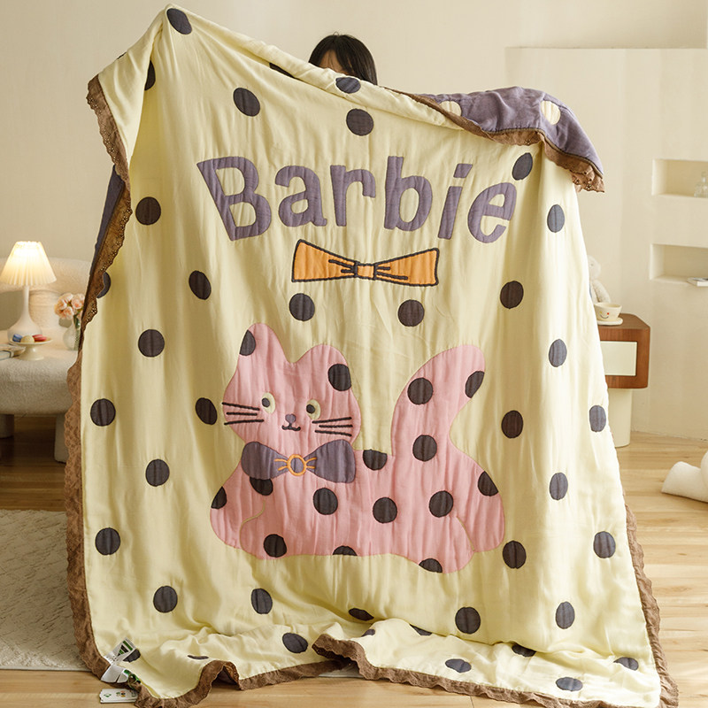 纯棉十层纱布泡芙被夏被夏凉被春秋被学生单人纱布毛巾被纱布盖毯,床上用品,休闲毯/毛毯/绒毯,淘宝优惠券,粉丝福利购,淘宝优惠卷