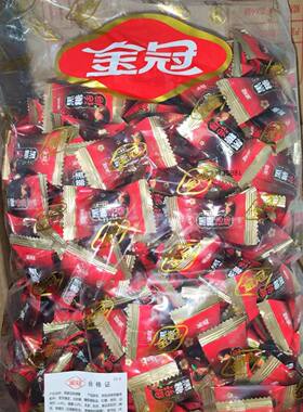 金冠福建黑糖话梅糖散装