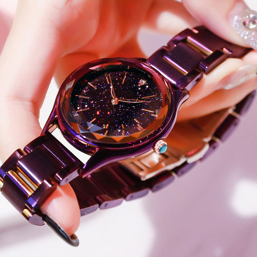 正品新款时尚风防水女士手表