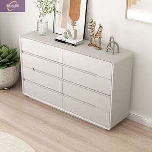 家用简约卧室床头柜斗柜一体组合大容量收纳储物柜子靠墙边五斗柜
