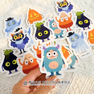 万圣节装饰卡片幼儿园儿童小学生节日礼物贺卡吊卡挂卡活动小朋友