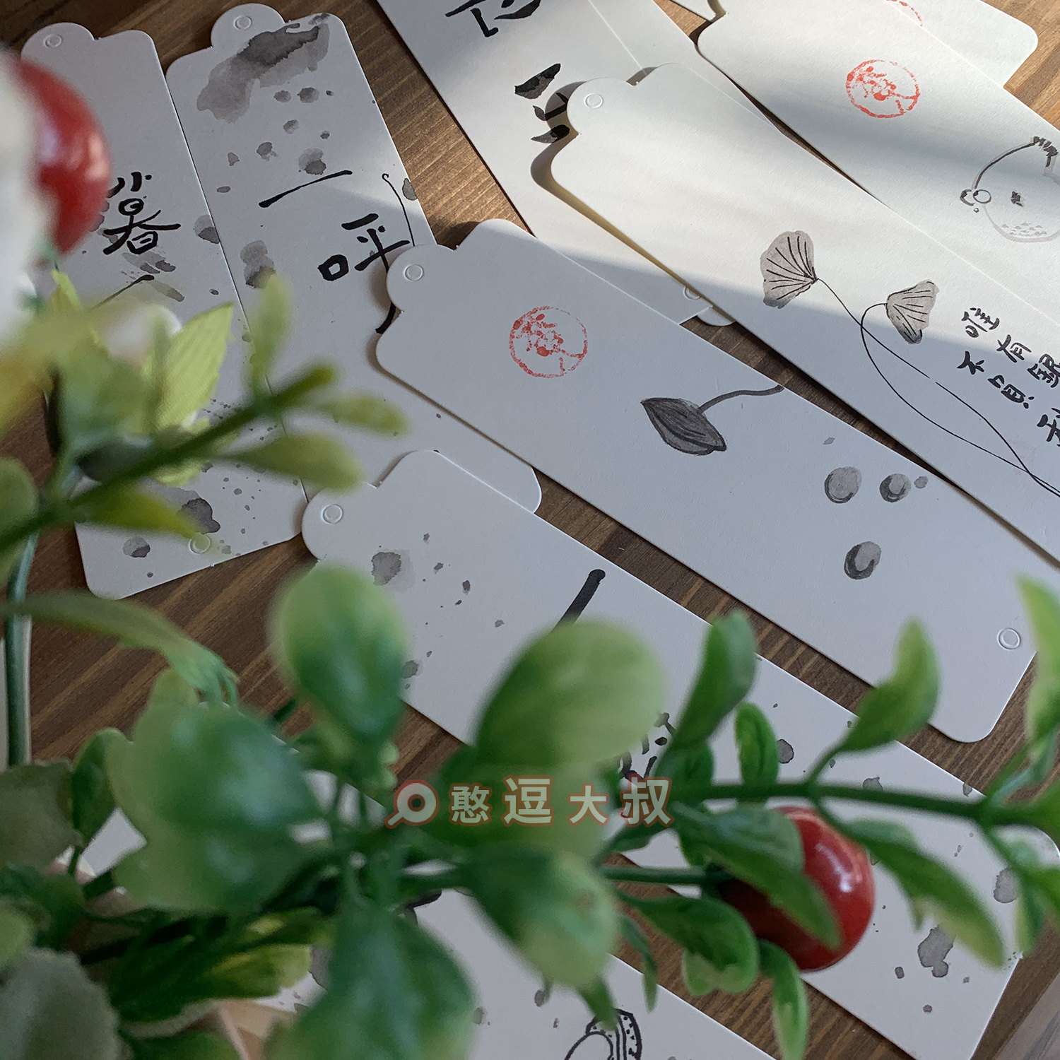 空白书签diy手绘卡片 材料包小清新流苏学生用纸质中国风手工自制