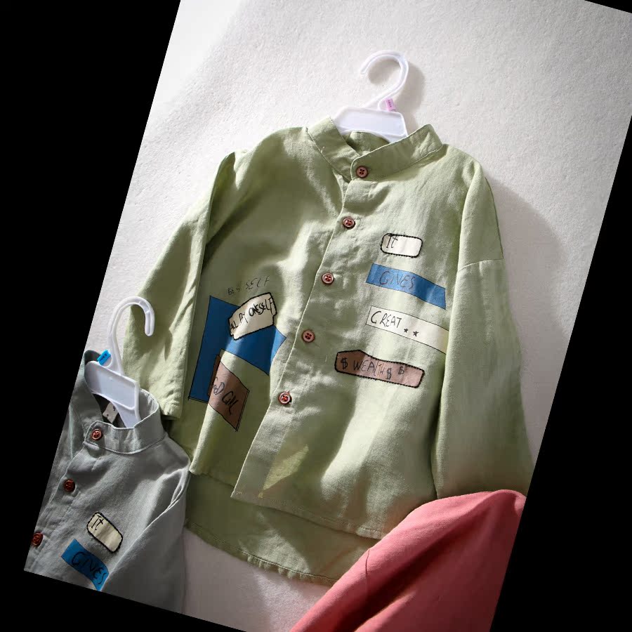 Chemise enfant à manche longue - Ref 2084293 Image 4