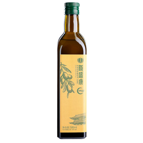 甘肃陇南特产 陇盛康特级初榨橄榄油500ml*1瓶