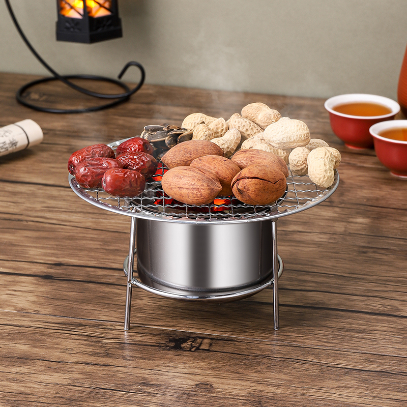 户外简易不锈钢炭炉煮茶炉电陶炉