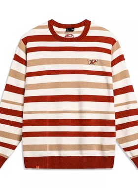 李宁日进斗金毛衣男女同款2024春季龙年新款本命年编织衫 AMBU023