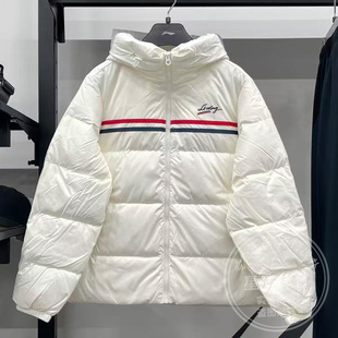 李宁女子羽绒服2025冬新款运动潮流系列鸭绒保暖短羽绒服AYMV234