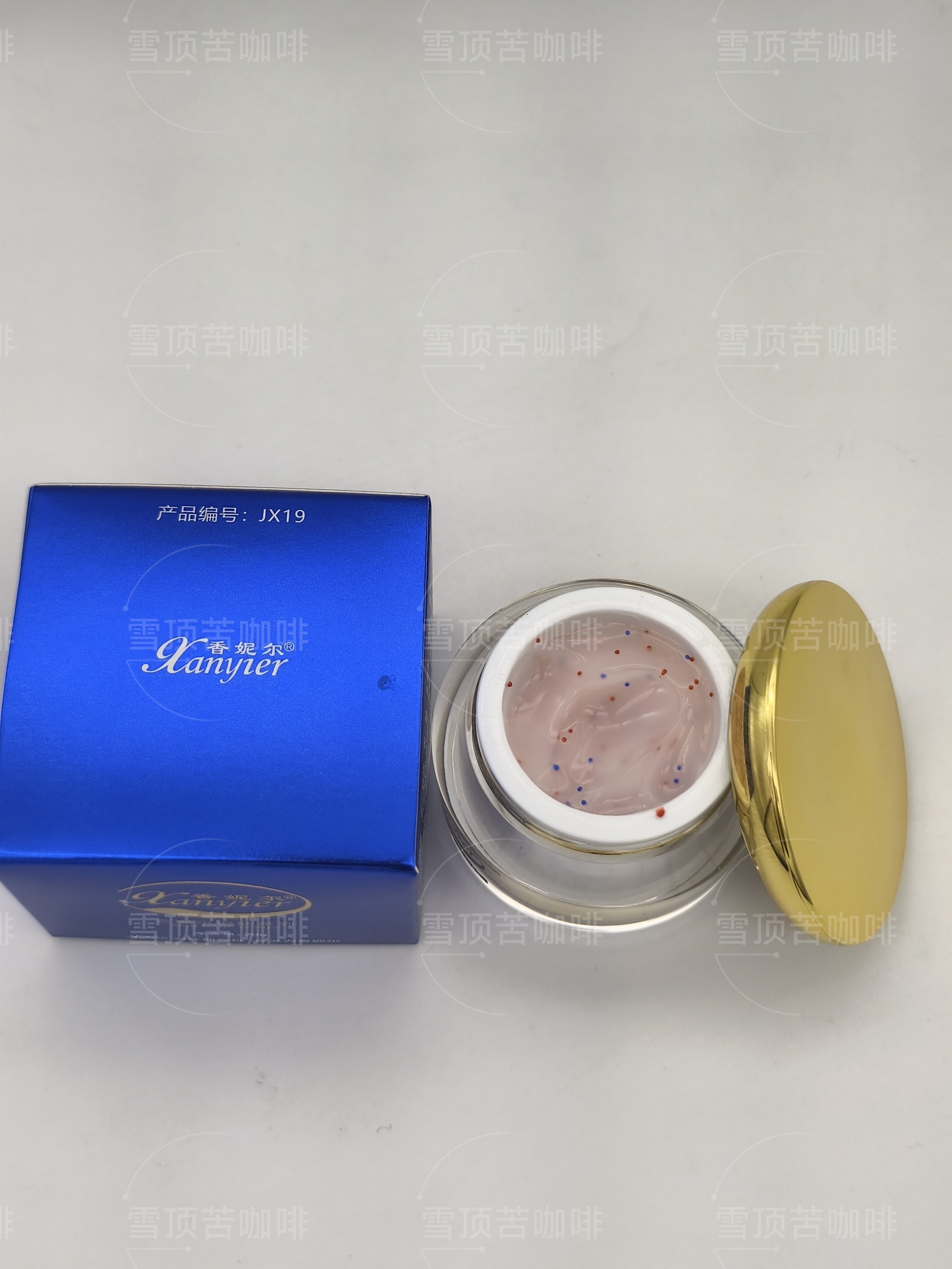 专柜正品带防伪JX19香妮尔胜肽水分眼霜20g多效眼霜眼部保湿补水