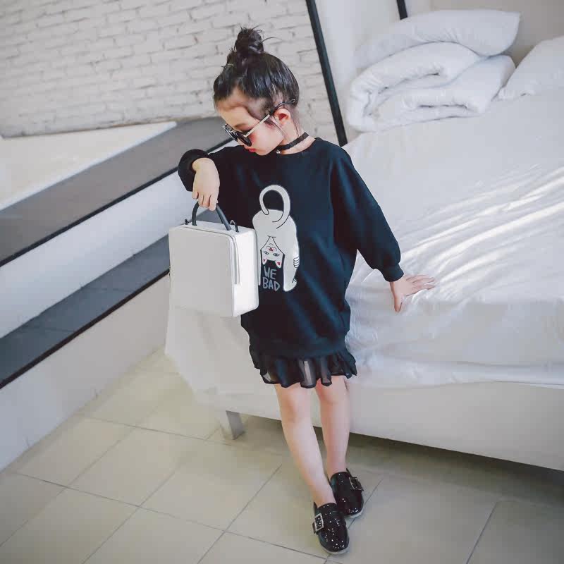 Robe enfant en mélange - Ref 2045051 Image 4