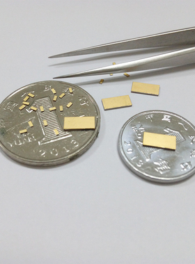 散热金属短路片陶瓷镀金热沉垫片钨铜合金衬底钼铜无氧铜可伐合金