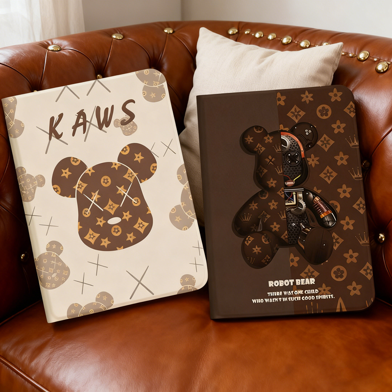 新款ipad 10.2寸适用苹果iPad9.7英寸保护壳789代电脑5保护套air67代10.9寸笔槽保护壳pro卡通mini5壳老iPad4