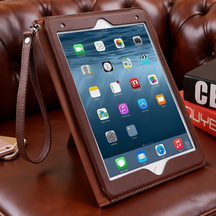 适用苹果iPad9.7寸 pro a1673软壳ipad6 1893仿皮套a1474 1566Air2多功能款保护壳mini45代1538 a2133平板壳